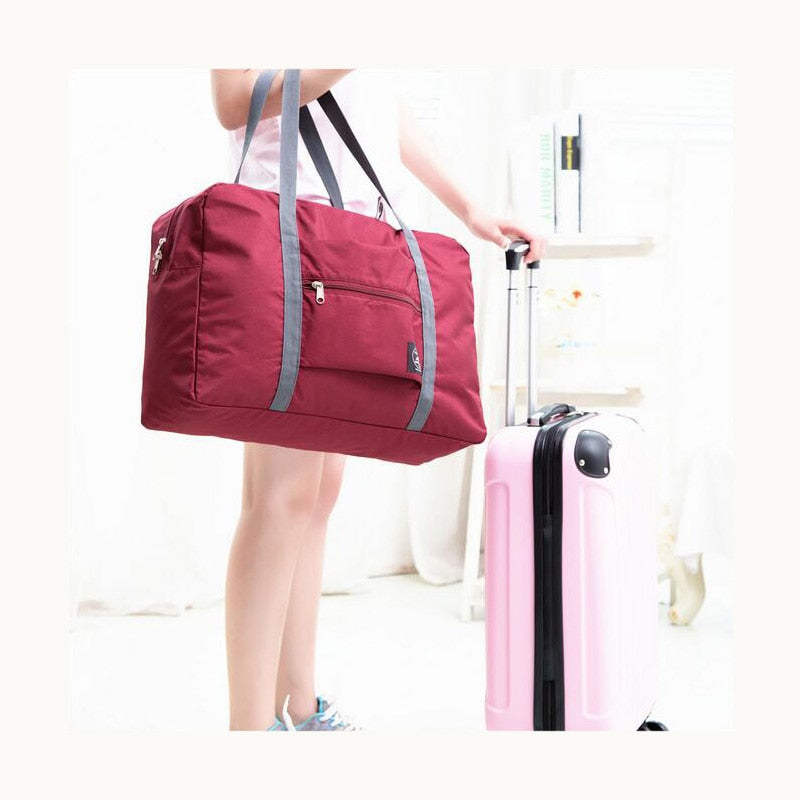 2018 new nylon foldable travel bag unisex